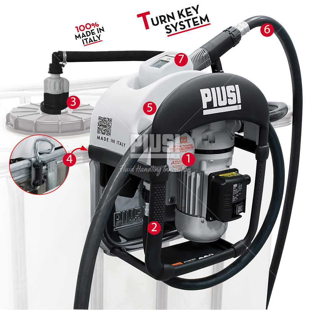 PIUSI AdBlue® pump set Three25